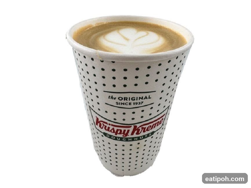 Krispy Kreme Coffee Cup