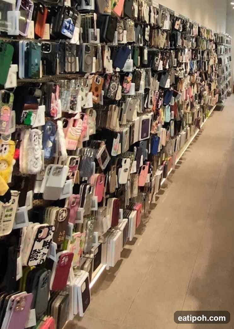 Phone Case Store Interior
