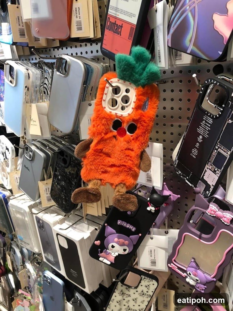 Phone Case Store Interior