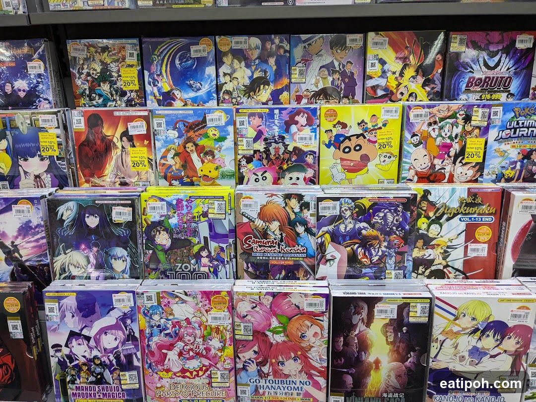 Anime DVD/Blu-ray Display