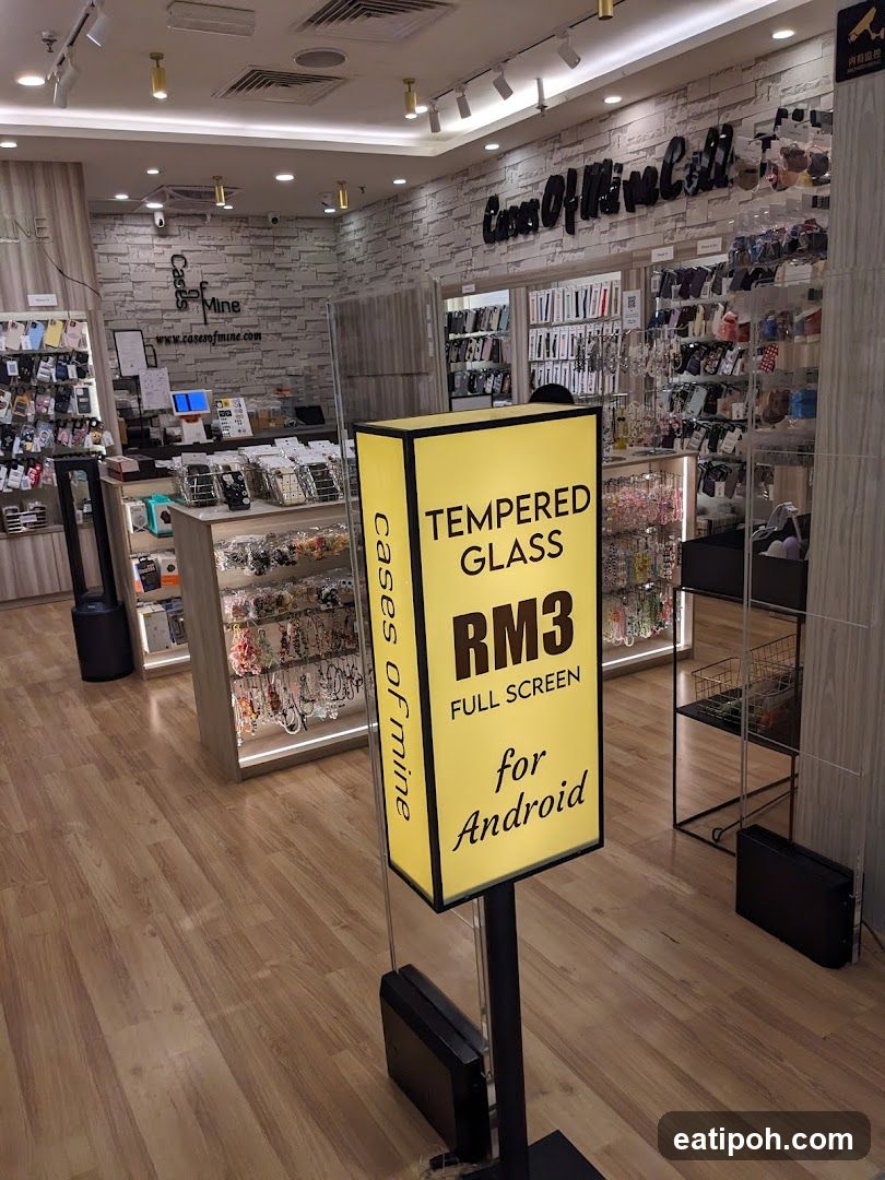 Cases of Mine Store Interior