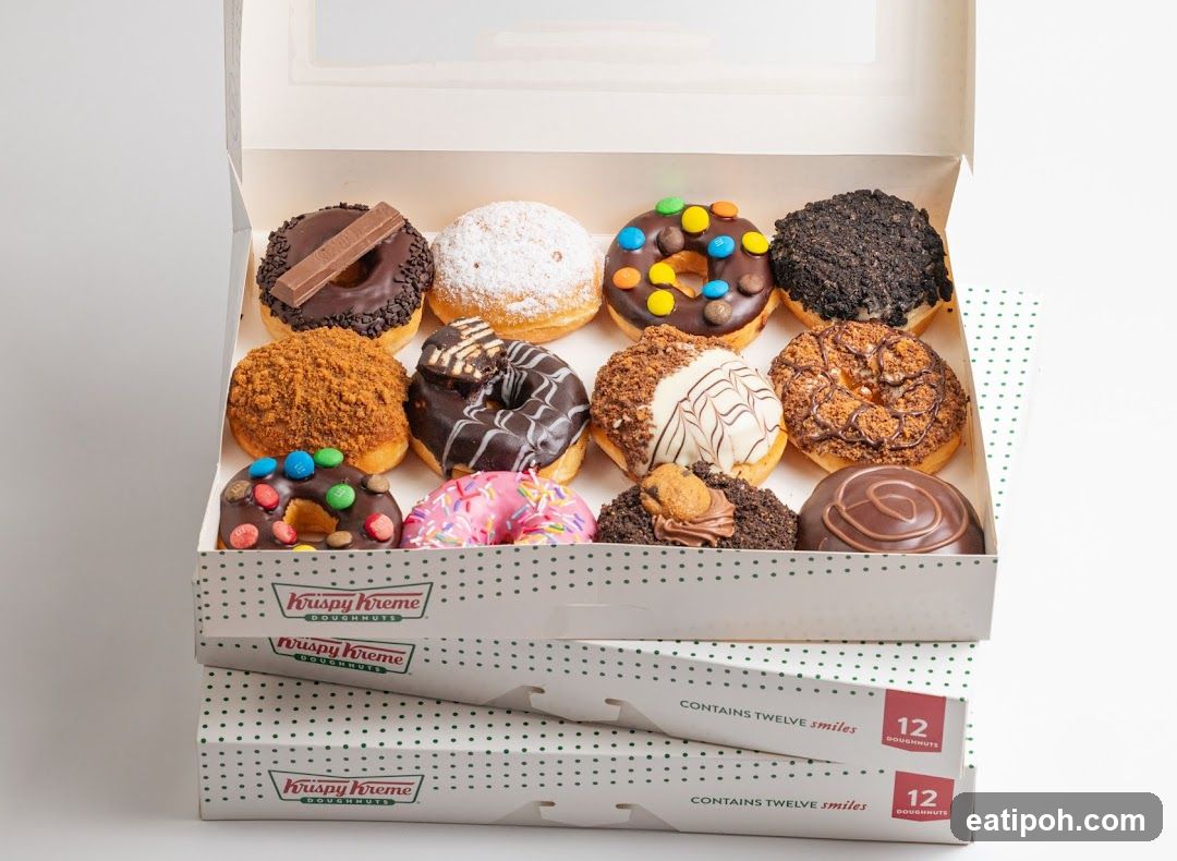 Krispy Kreme Doughnut Box