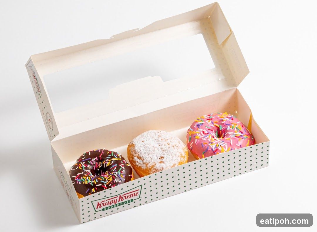 Krispy Kreme Donuts Box