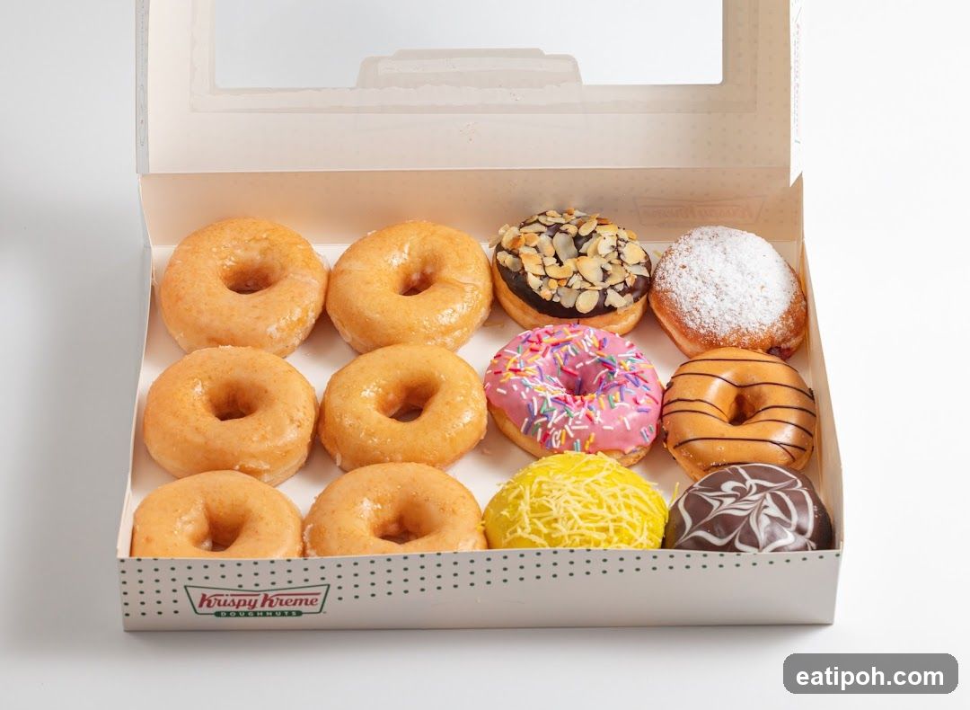 Krispy Kreme Donut Box