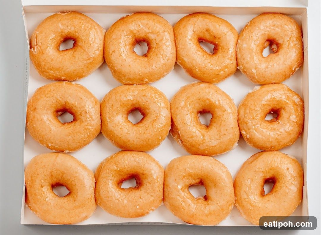 Box of Glazed Doughnuts