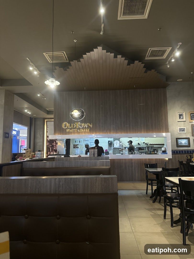 OldTown White Coffee Interior