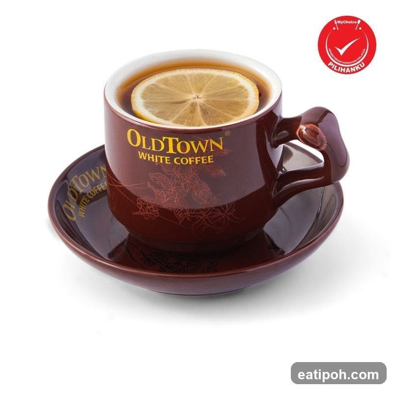 OldTown White Coffee Product Display