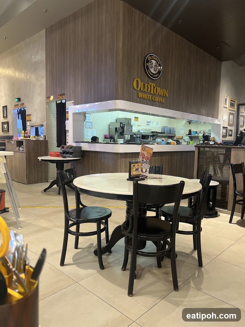 OldTown White Coffee Interior