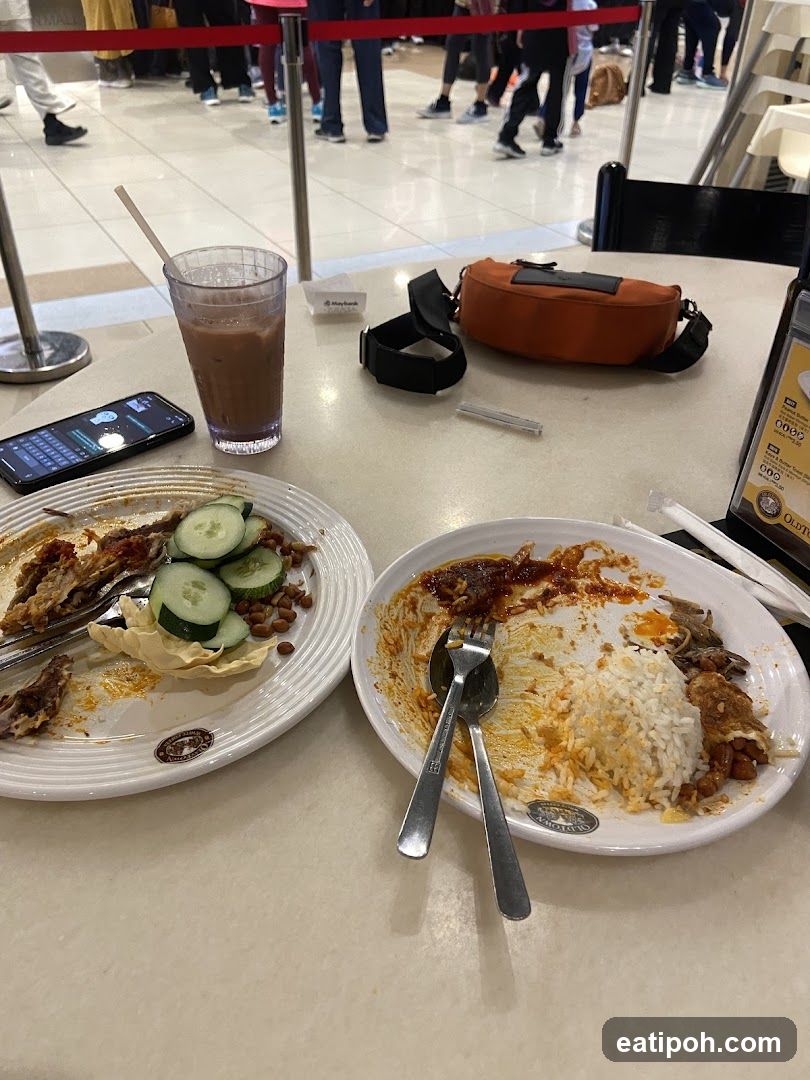 Restaurant Table After Meal