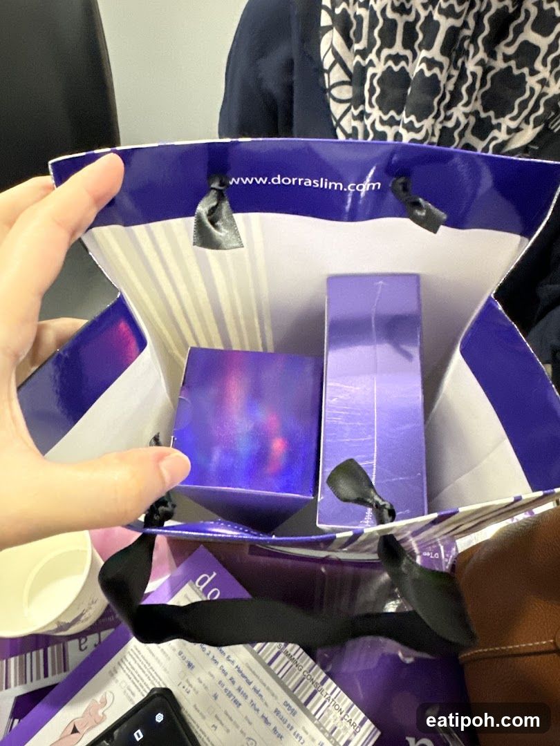 Dorraslim Shopping Bag Contents