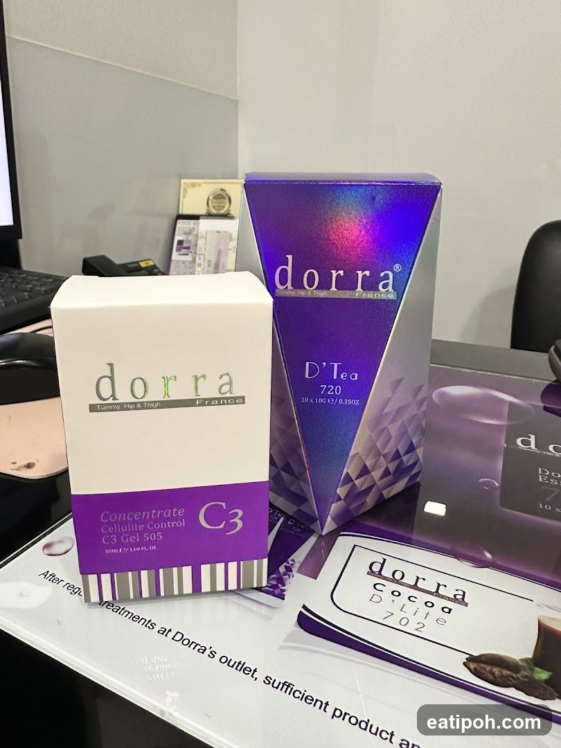 Dorra Products Display