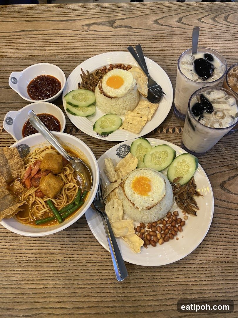 Table with Food and Drinks