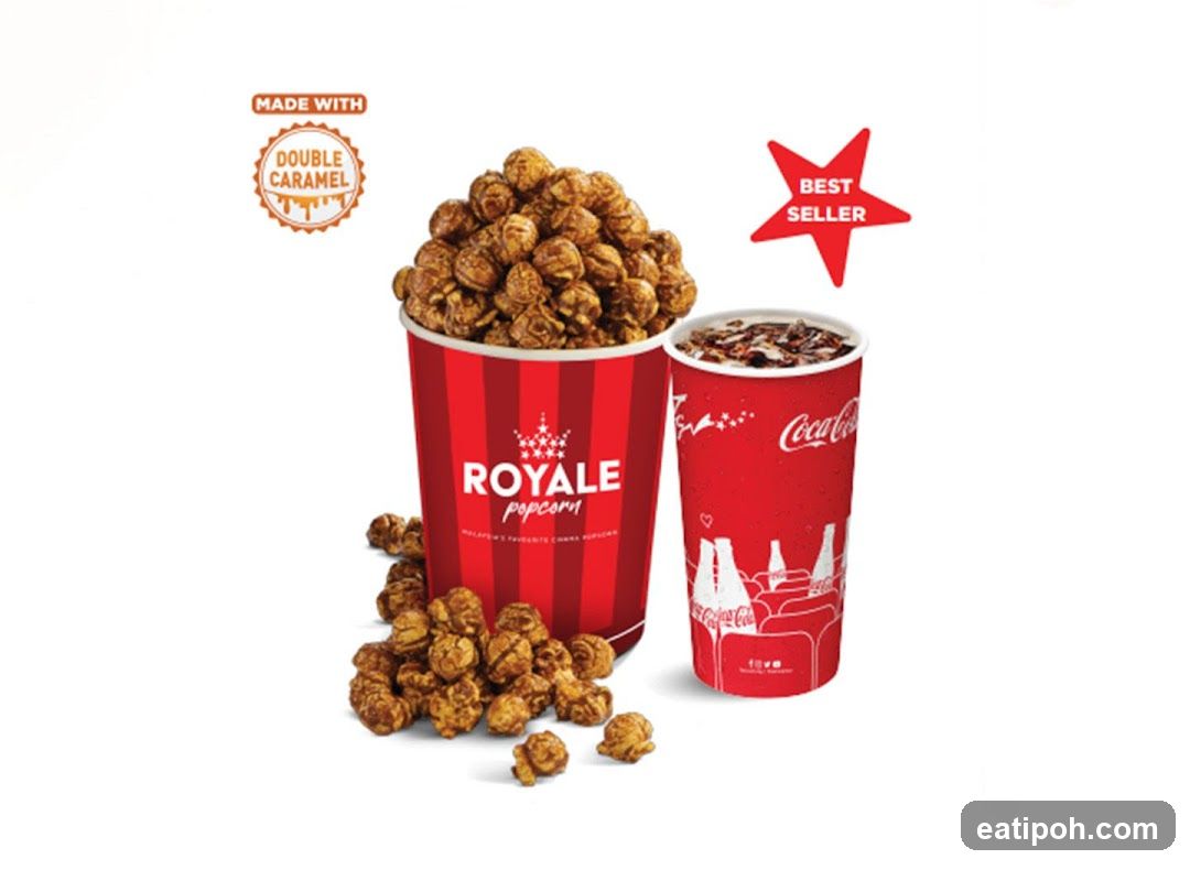 Royale Popcorn and Coca-Cola