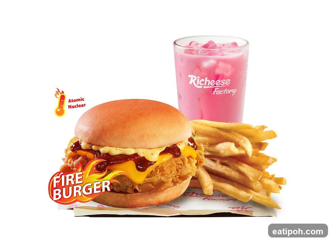 Fire Burger Meal