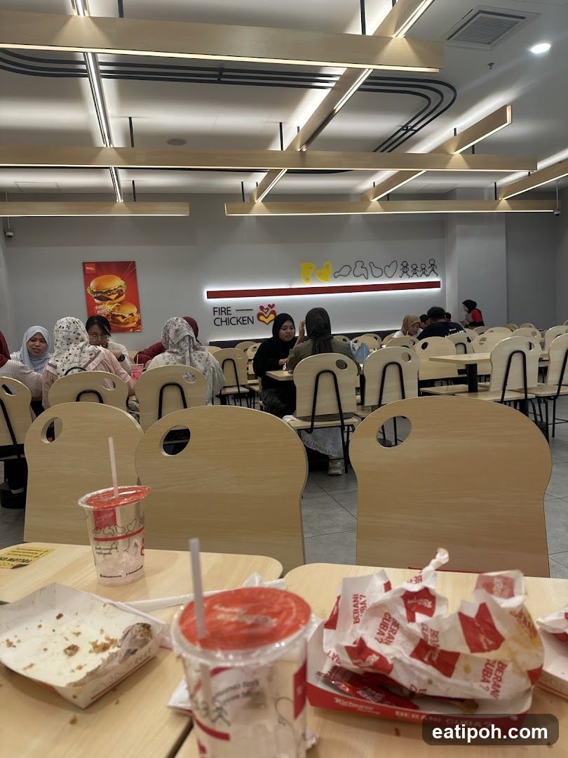Fire Chicken Restaurant Interior