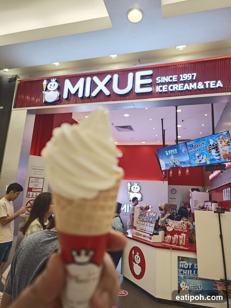 Mixue Ice Cream & Tea Store Interior