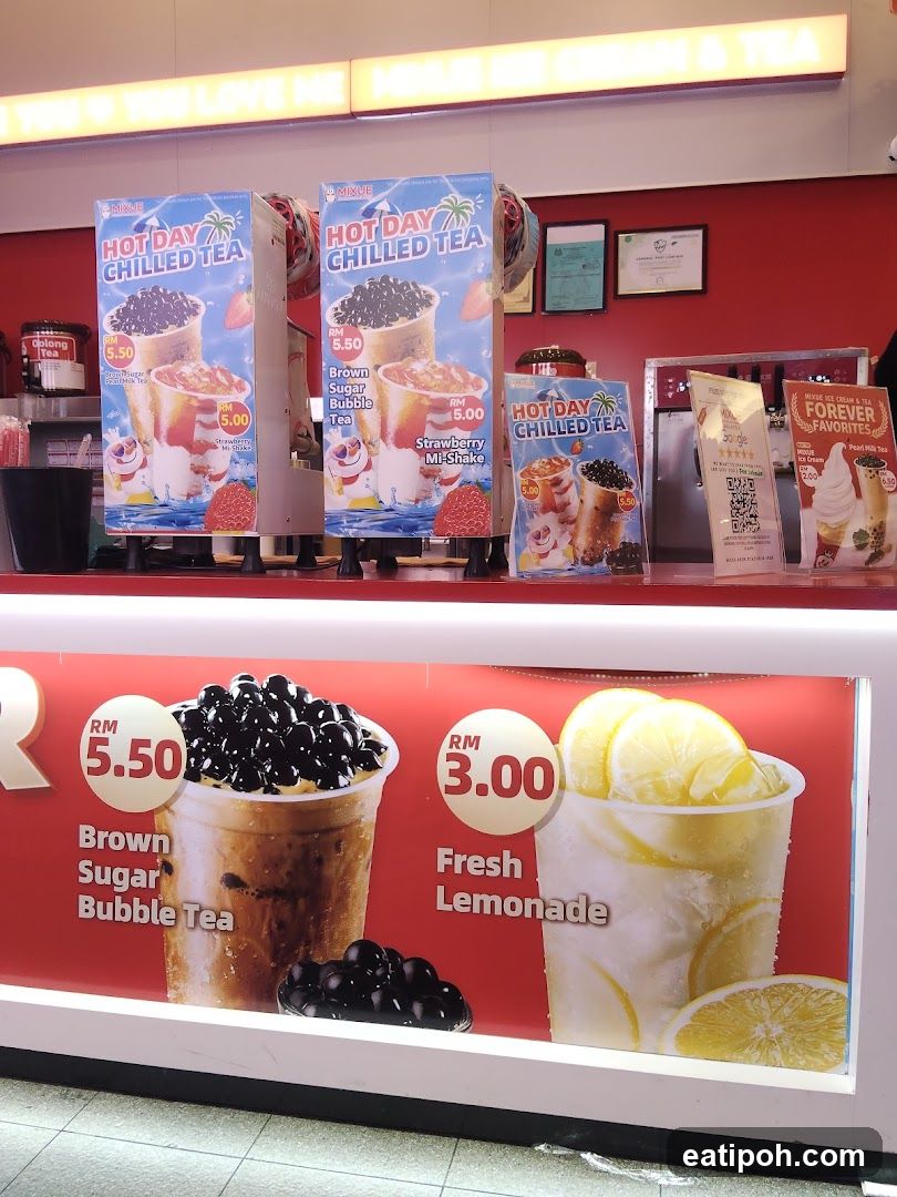 Beverage Counter Display