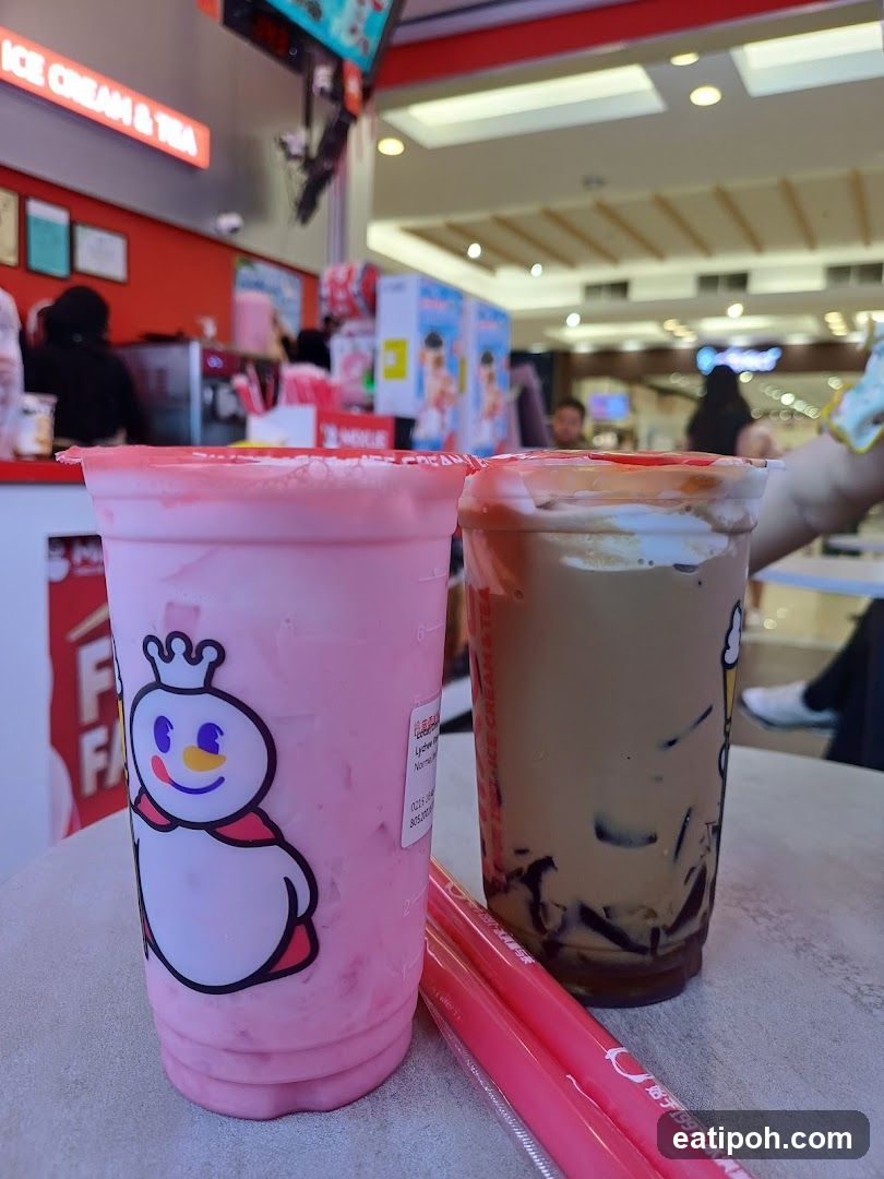 Tropical Ice Cream & Tea Shop Interior