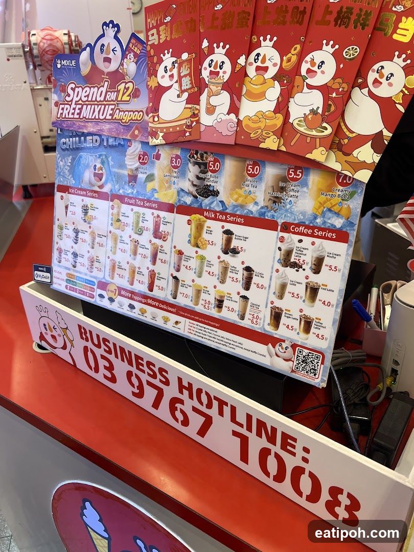 Mixue Shop Interior Display