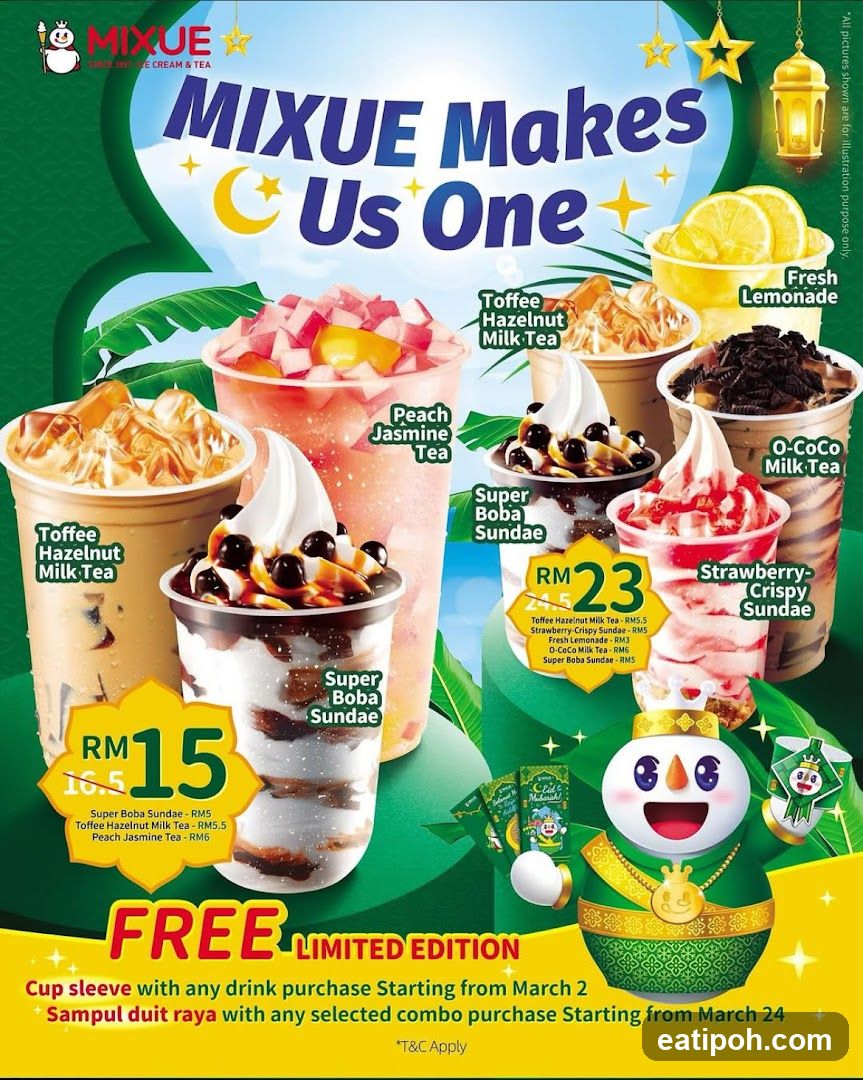 Mixue Promotional Advertisement