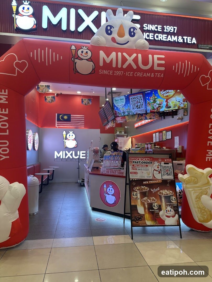 Mixue Ice Cream & Tea Storefront
