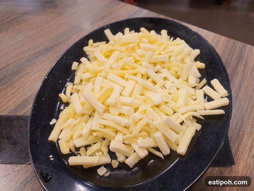 Cheese Strips on Plate