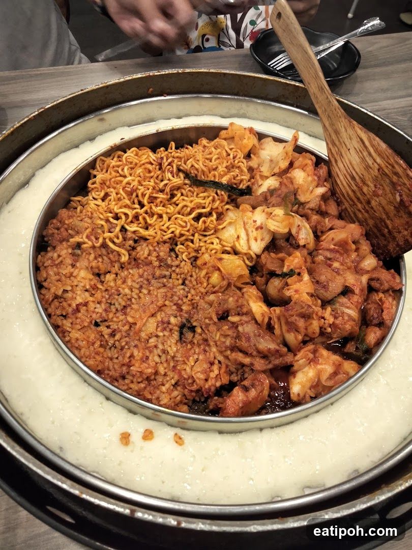 Food dish in a restaurant