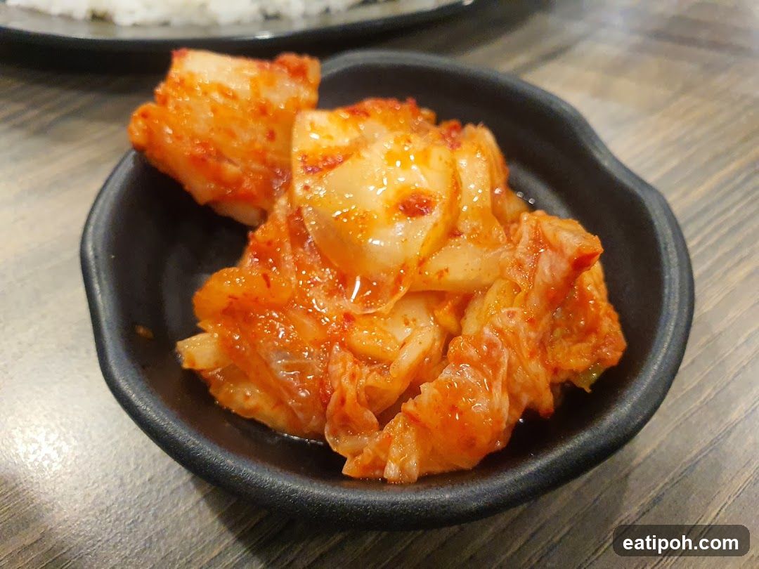 Kimchi in a bowl