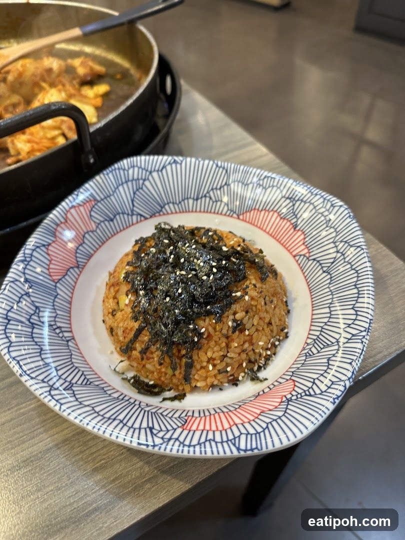 Food served in restaurant