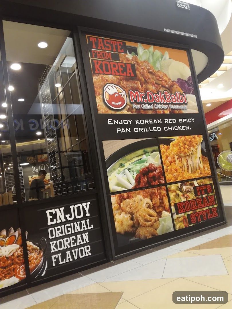 Mr.Dakgalbi Shopfront