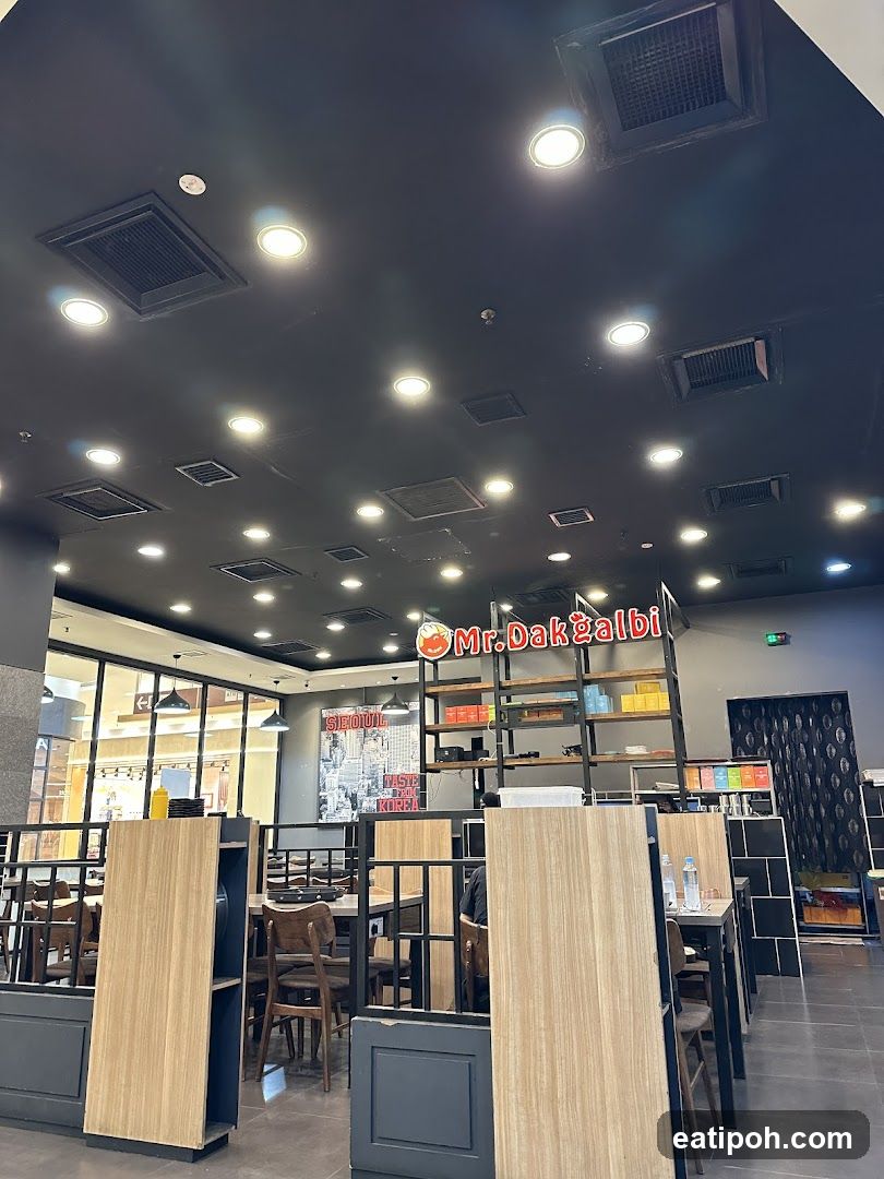 Mr.Dakgalbi Restaurant Interior