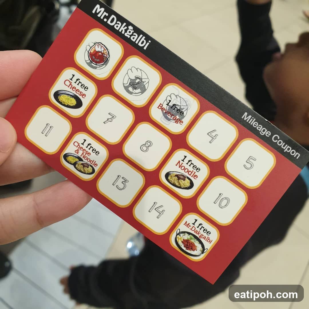 Mr.Dakgalbi Mileage Coupon