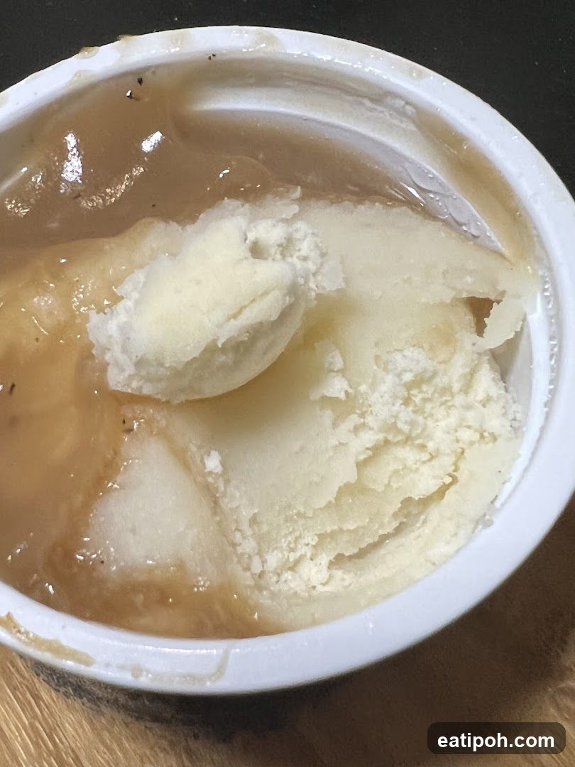 Ice cream in cup
