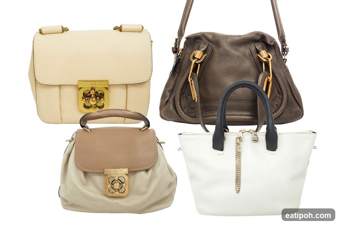 Four Chloe Handbags