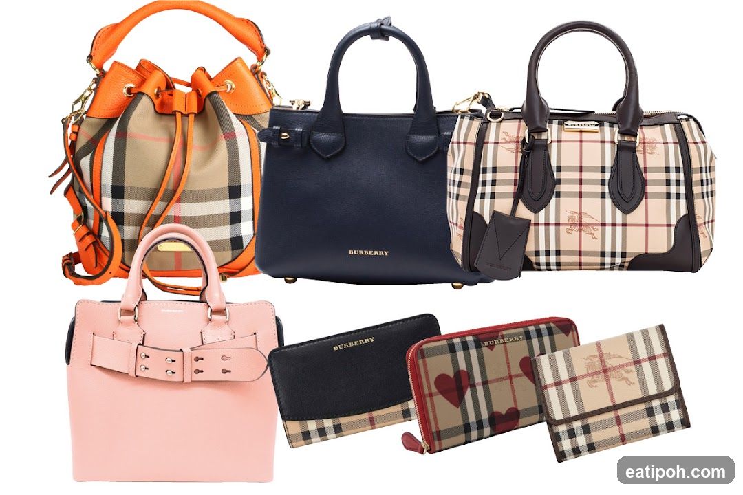 Burberry Handbags and Accessories Collection