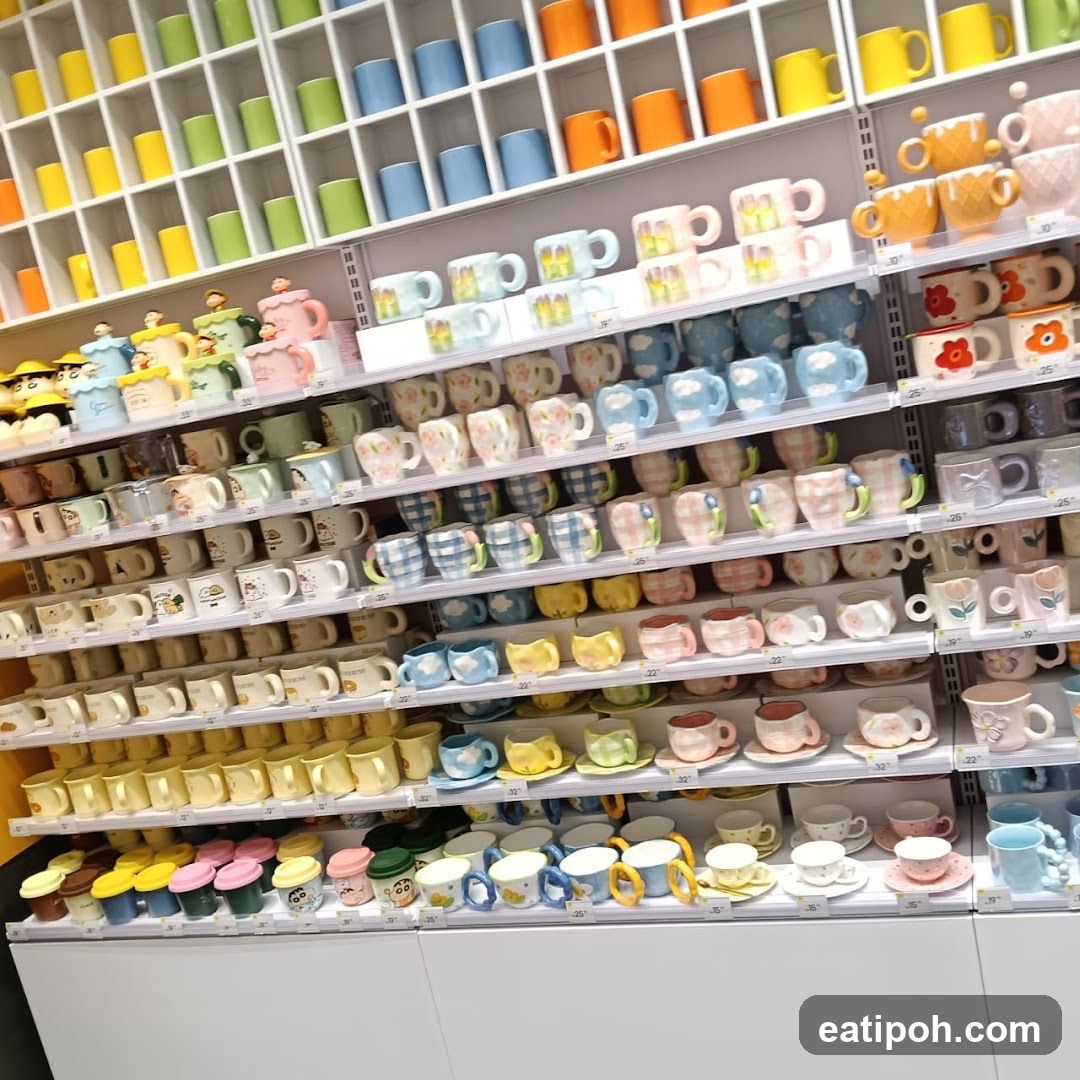 Mug Display Section