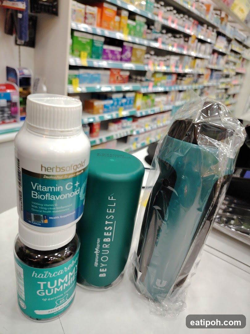 Pharmacy Interior with Products