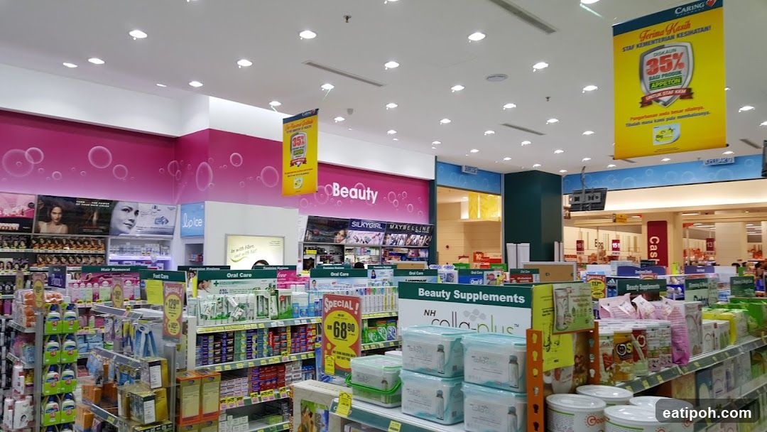 Interior of a retail store