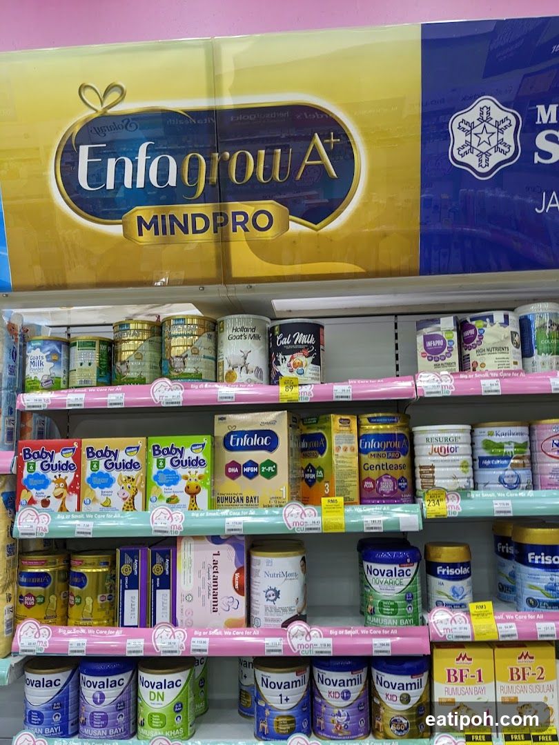 Baby Formula Shelf Display