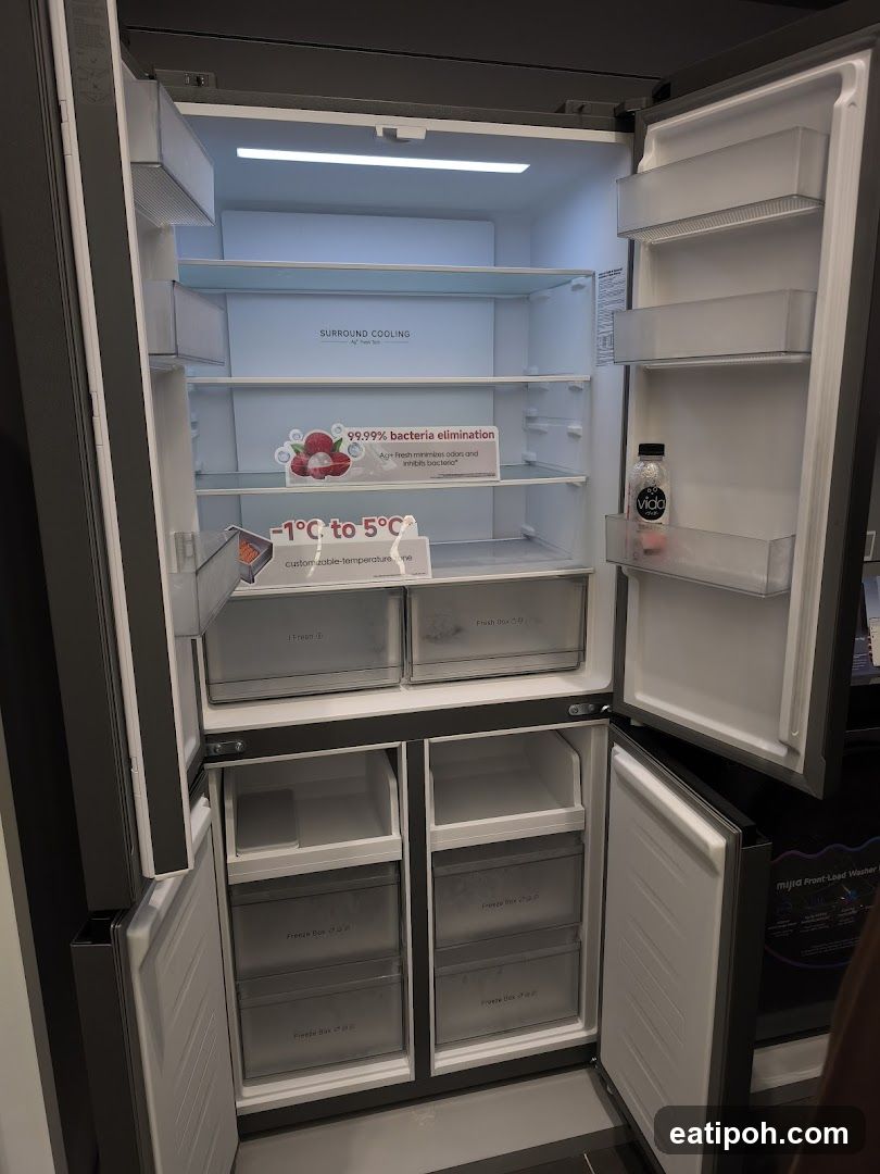 Refrigerator Interior Display