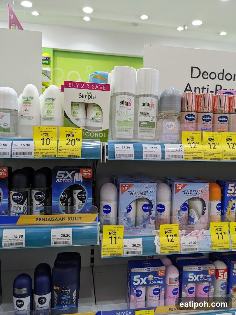 Deodorant Shelf Display