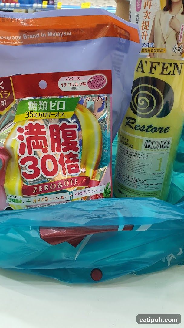 Shopping Items in Plastic Bag