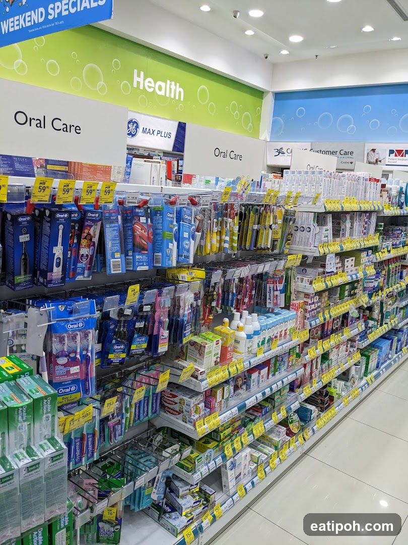 Pharmacy Interior - Oral Care Section