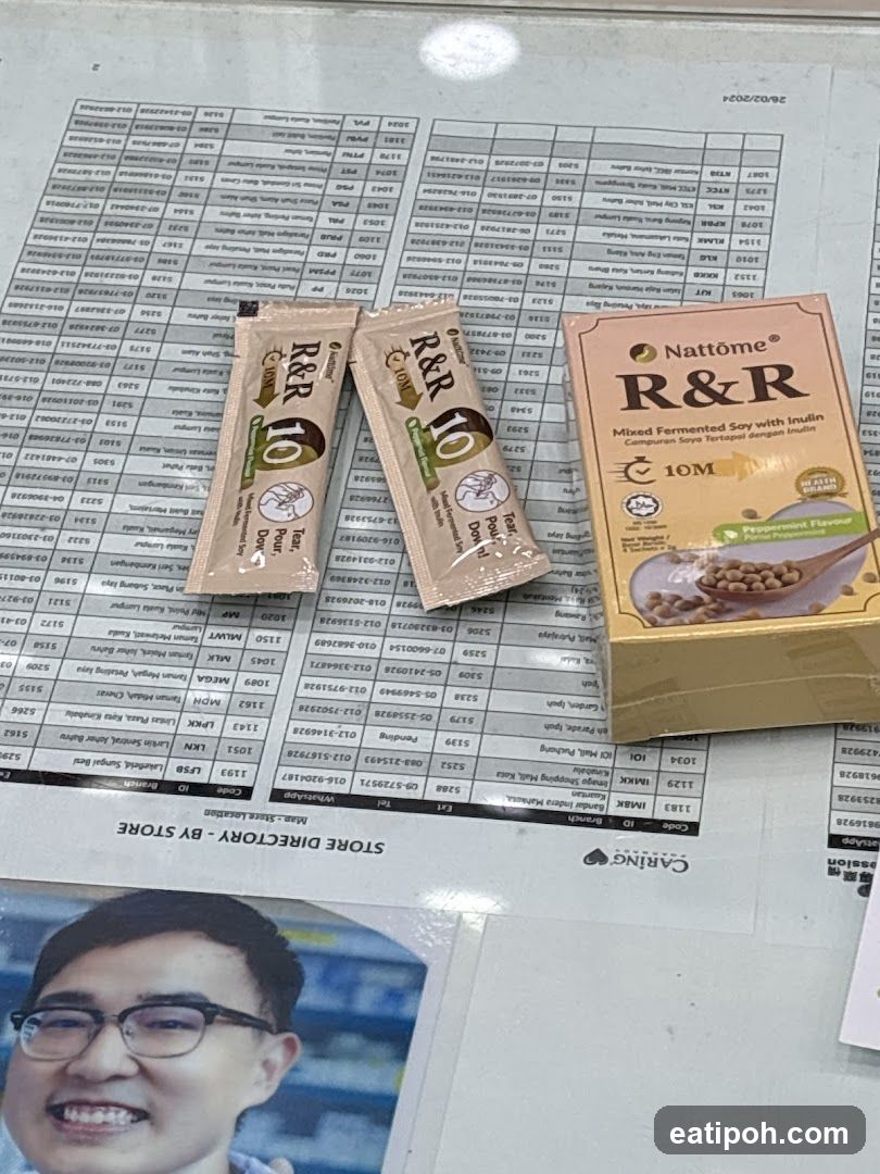Product Display on Printed Material