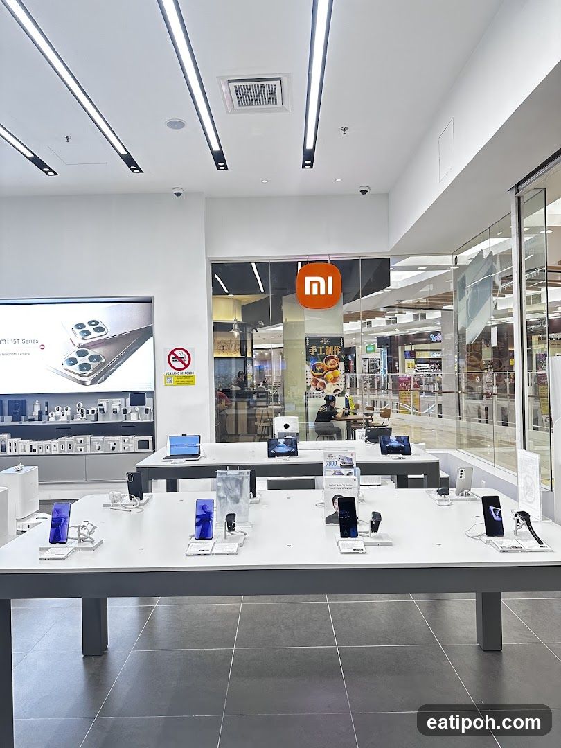 Interior of Xiaomi Store