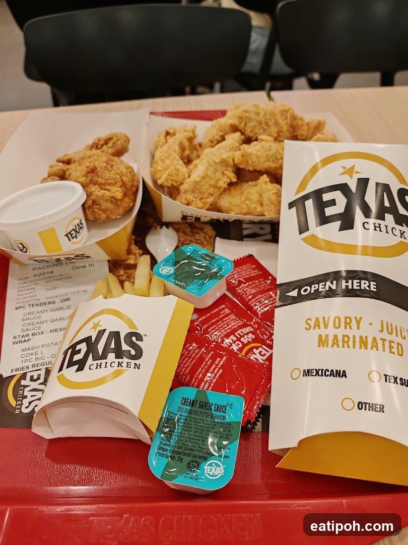 Texas Chicken Meal