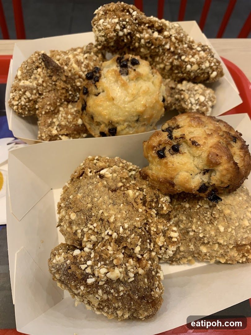 Food Items in Takeaway Boxes
