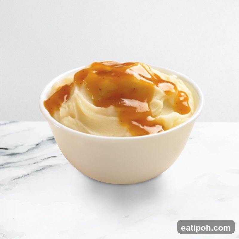 Mashed Potatoes with Gravy
