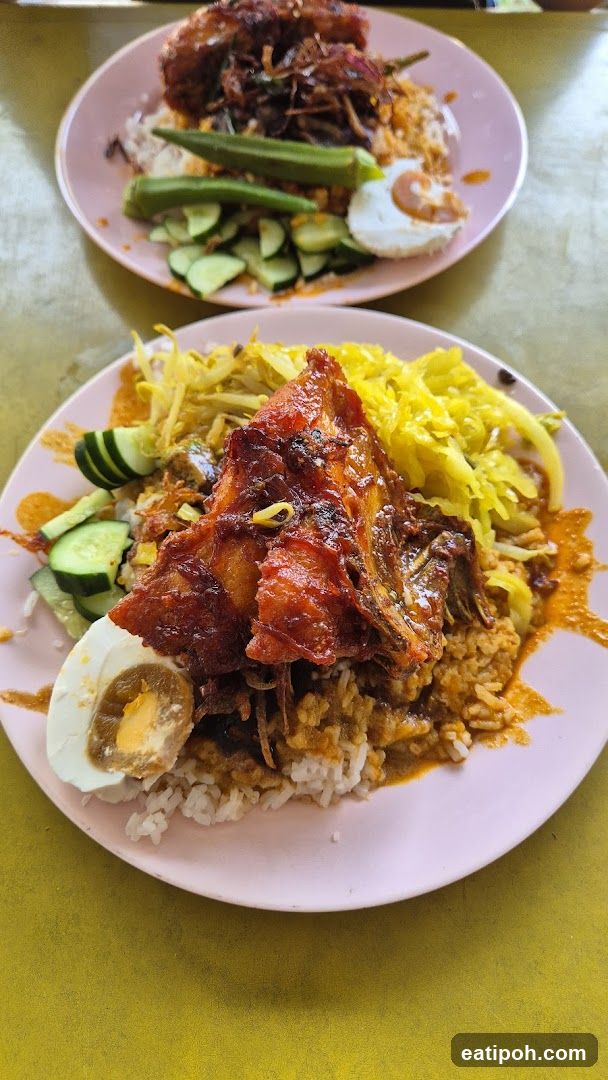 Food served at a restaurant