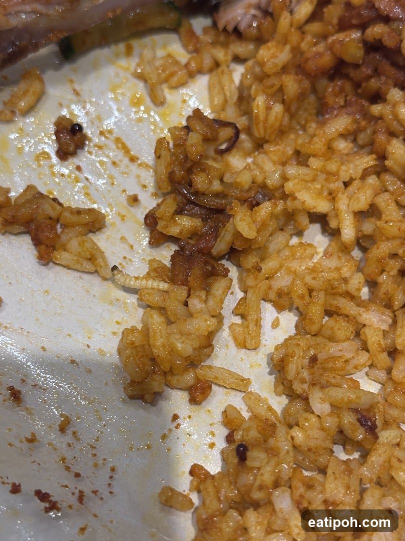 Food Remnant on Plate